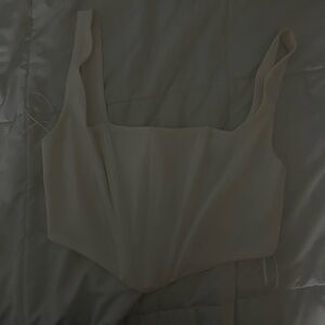 Princess Polly Cream Top